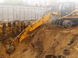 Устройство котлована Лянтор