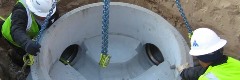 Канализационный колодец в Лянторе